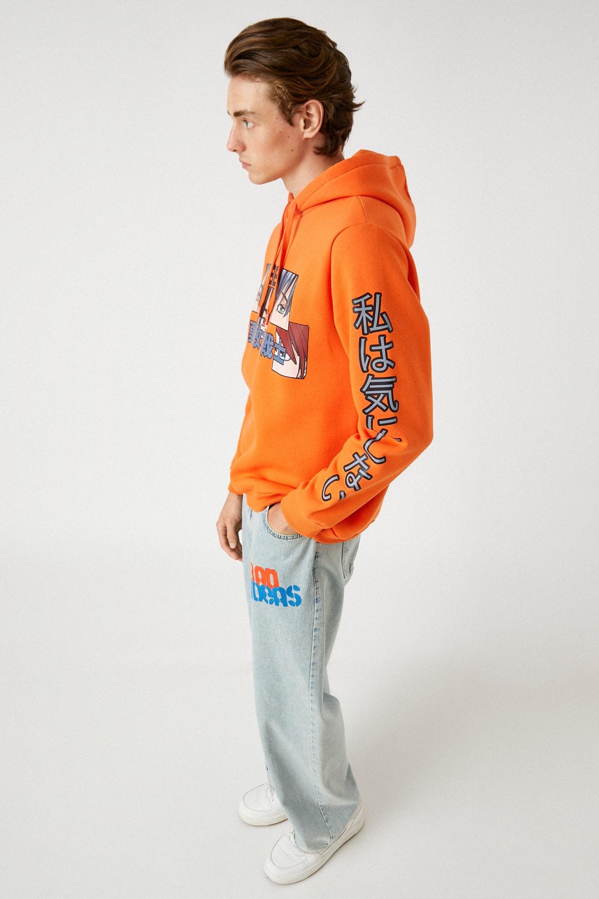 Sweatshirt هودی چاپ شده انیمه Raised